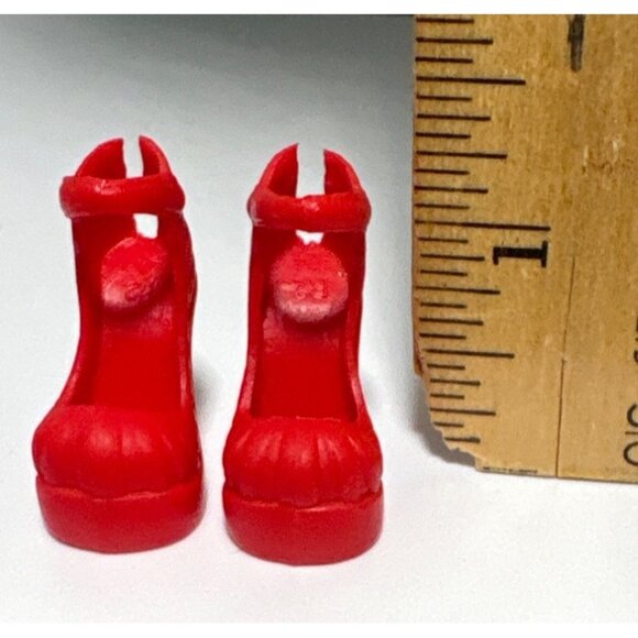 Monster High Shoes Red Frankie Stein 2015 Mattel - Picture 7 of 7